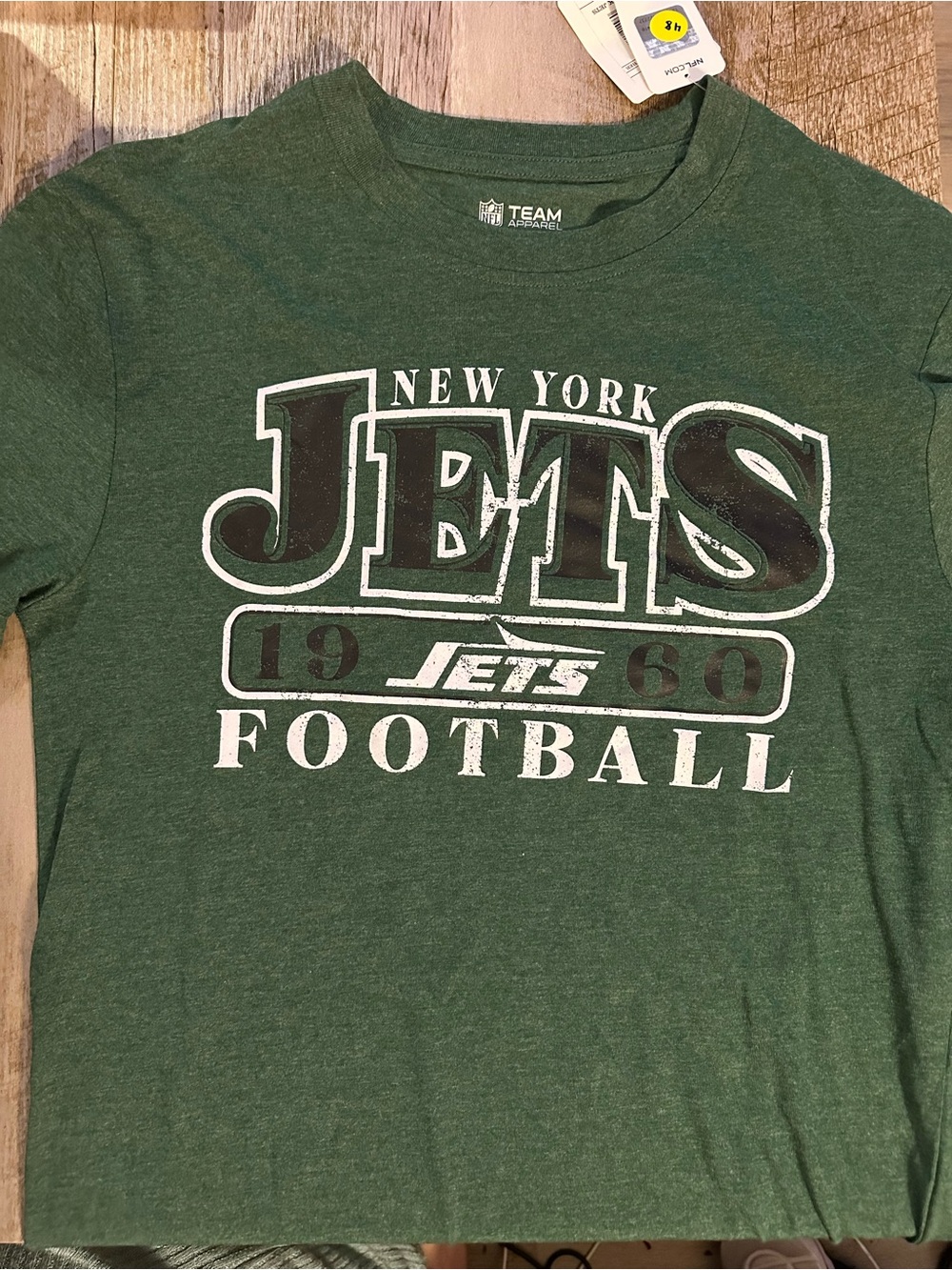 NFL New York Jets Green Short Sleeve Tee